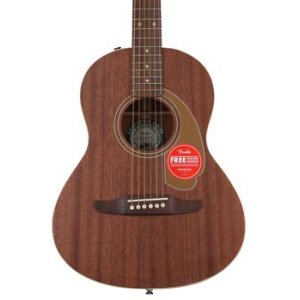 Fender Sonoran Mini Acoustic Guitar - All Mahogany | Sweetwater