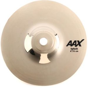 Sabian 6 inch AAX Splash Cymbal - Brilliant Finish