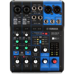 ART ProMIX Three Channel Portable Battery Powered Microphone Mixer w/