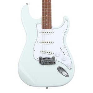 G L Tribute S 500 Electric Guitar Vintage White Sweetwater