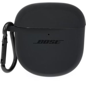 Bose Fabric Case Cover for QuietComfort II Earbuds - Triple Black