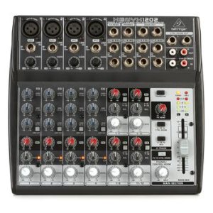 Behringer Xenyx QX602MP3 Mixer with USB MP3 Playback | Sweetwater