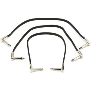 Corsair Style 3-Conductor Flat Ribbon Cable Wire (22AWG Black)  MDY-FRB22-B-3C