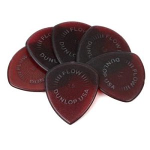 Dunlop 518RJPBK John Petrucci Primetone Jazz III Guitar Picks (12 Picks), Black, 1.38mm