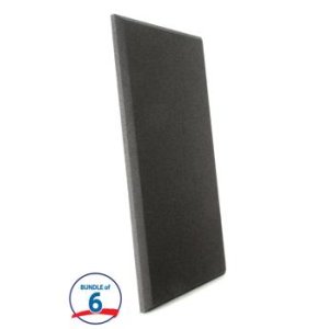 Gator 8-pack of Charcoal 12-inch x 12-inch Acoustic Pyramid Panel