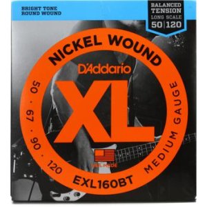 D'Addario EXL156 XL Nickel Wound Bass VI Guitar Strings - .024 
