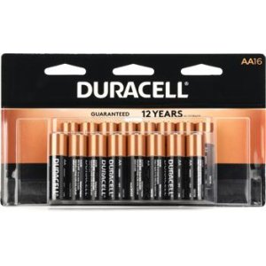 Coppertop Piles AA Duracell - paquet de 8