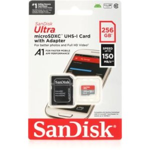 SanDisk Ultra microSDXC Card - 256GB, Class 10, UHS-I | Sweetwater