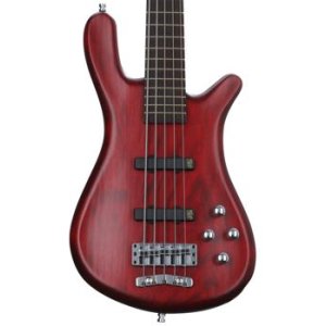 Warwick Pro Series 5 Streamer LX Electric Bass Guitar - Burgundy