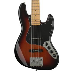 Fender Deluxe Active J Bass V - 3-Color Sunburst with Maple 