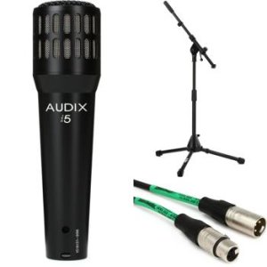 Audix i5 Cardioid Dynamic Instrument Microphone | Sweetwater