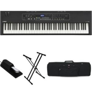 Yamaha CK88, Clavier Standard avec Action Graduelle avec Support de Clavier  Deluxe