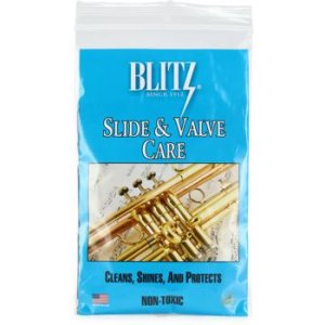 Blitz Industrial BRASS Polishing Cloth & Tarnish Eating Rag