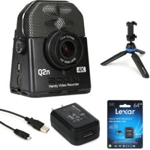Zoom Q2n-4K Handy Video Recorder with XY Microphone | Sweetwater