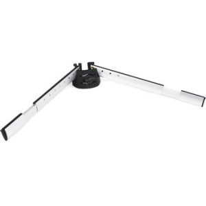 K&M Konig & Meyer 18860.000.30 Spider Pro Keyboard Stand | Height & Depth  Adjustment For 2 Keyboards | Extendable Arms | Mic Boom Thread | Cable  Clamp