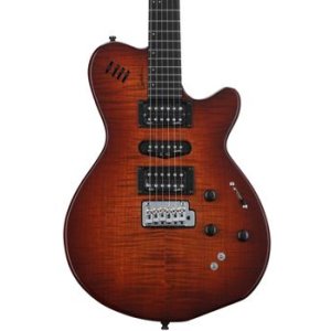 Godin xtSA Multi-Voice Electric Guitar - Light Burst | Sweetwater