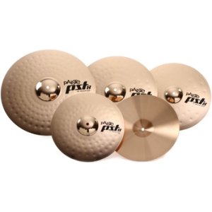Paiste PST 8 Reflector Universal Cymbal Set - 14/18/20 inch - with Free 16  inch Crash