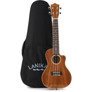 Lanikai ACS-CEC Concert Acoustic-Electric Ukulele - Natural