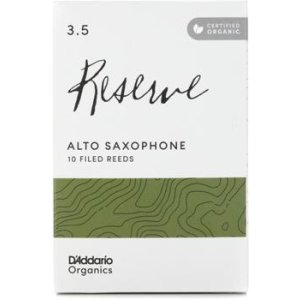 Organic Reserve Alto Saxophone Reeds, Woodwinds