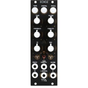 Tiptop Audio ECHOZ Time Delay Effect Collection (Black) Eurorack