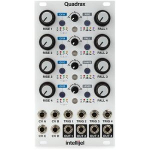 捆绑项目:Intellijel Quadrax -四功能/破裂发电机/ LFO简历矩阵Eurorack模块