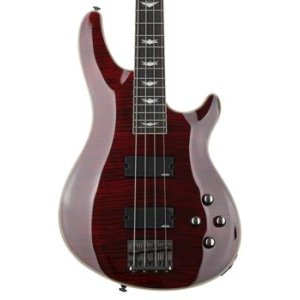 Schecter Omen Extreme-4 Bass Guitar - Black Cherry