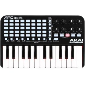 MIDI Controller Keyboard Audio Interface AKAI Musik Instrument 25 Tasten Studio
