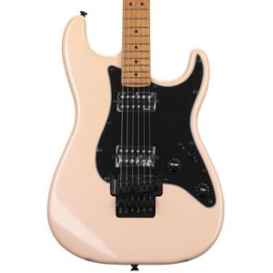 Fender Player Deluxe Stratocaster HSS - Shell Pink with Roasted Maple  Fingerboard, Sweetwater Exclusive in the USA