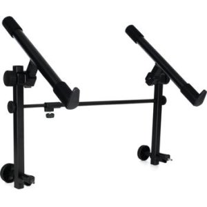 On-Stage KS7365-EJ Folding-Z Keyboard Stand with 2nd Tier | Sweetwater