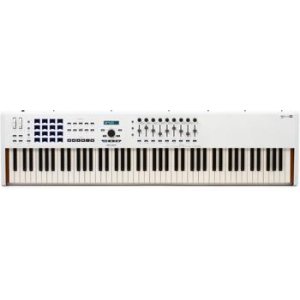 Arturia KeyLab 61 MkII 61-key Keyboard Controller - White | Sweetwater