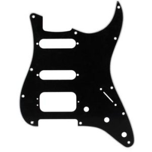 Fender 10-hole Contemporary Jazz Bass Pickguard - White Moto