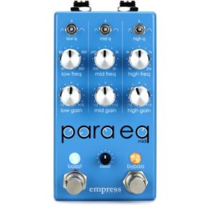 Empress ParaEq MKII Deluxe Equalizer and Boost Pedal | Sweetwater
