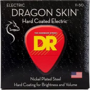 DR Strings DRAGON SKIN Electric Guitar Strings DSE-2/11 