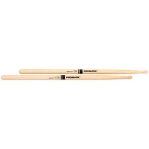 Promark RBH565AW 0.565-InchRebound 5A Hickory Drum Stick with Acorn Wood Tip