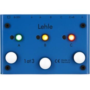 Lehle 1at3 SGoS 3 Amp Switcher Pedal | Sweetwater