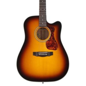 Guild D-140CE Acoustic-Electric Guitar - Antique Burst