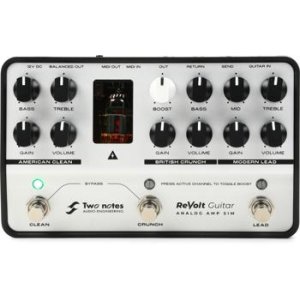 Two Notes ReVolt Guitar Amp Simulator Pedal | Sweetwater