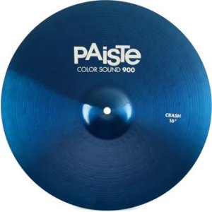 Paiste 18 inch Color Sound 900 Black Crash Cymbal | Sweetwater
