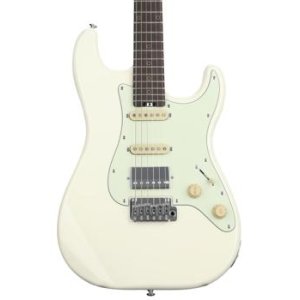 schecter nick johnston hss atomic snow