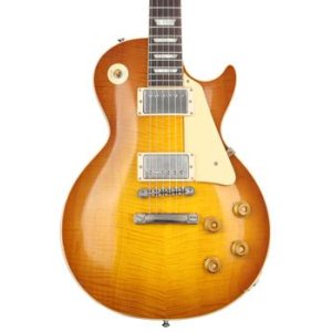 Gibson Custom 1959 Les Paul Standard Reissue Electric Guitar - Murphy Lab  Light Aged Dirty Lemon