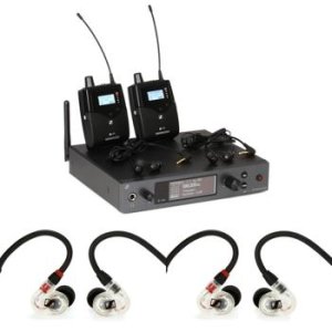 Sennheiser EW IEM G4-TWIN Wireless In-Ear Monitoring System - A