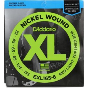 Long Scale.130 DAddario SXL130 Nickel Wound Double Ball-End Bass Guitar Single String