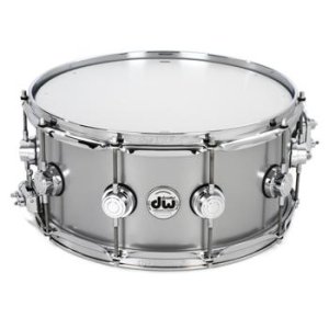 DW Collector's Series Metal Snare Drum - 6.5 x 14 inch - Black