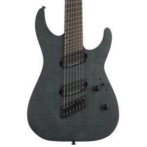 ESP LTD M-1007 Multi-Scale - See Thru Black Satin | Sweetwater