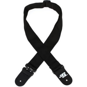 D'Addario Joe Satriani Swivel Guitar Strap - Black Nylon | Sweetwater