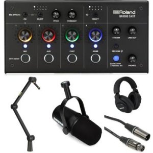 Roland Bridge Cast Dual-bus Gaming Audio Mixer | Sweetwater