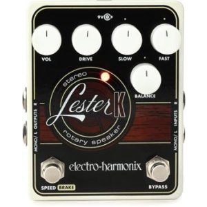 Electro-Harmonix Lester-G Deluxe Rotary Speaker Pedal | Sweetwater