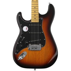 G L Tribute S 500 Left Handed Electric Guitar Tobacco Sunburst Sweetwater