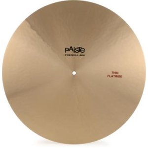 Paiste Formula 602 Thin Flat Ride - 20-inch