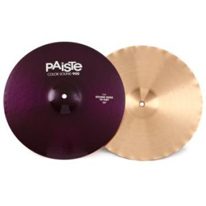 Paiste 14 inch Color Sound 900 Purple Sound Edge Hi-hat Cymbals